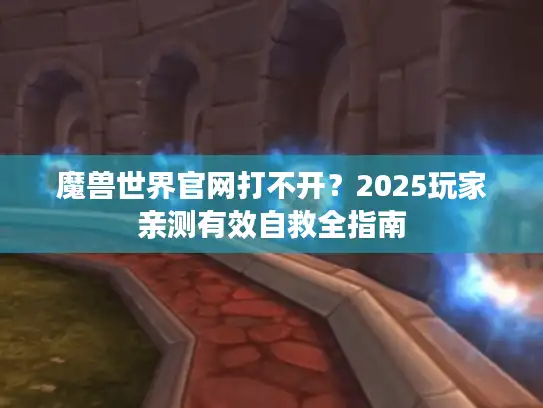 魔兽世界官网打不开？2025玩家亲测有效自救全指南