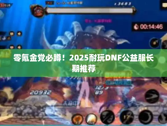 零氪金党必蹲！2025耐玩DNF公益服长期推荐