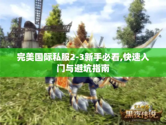 完美国际私服2-3新手必看,快速入门与避坑指南