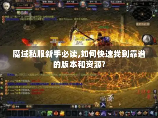 魔域私服新手必读,如何快速找到靠谱的版本和资源?