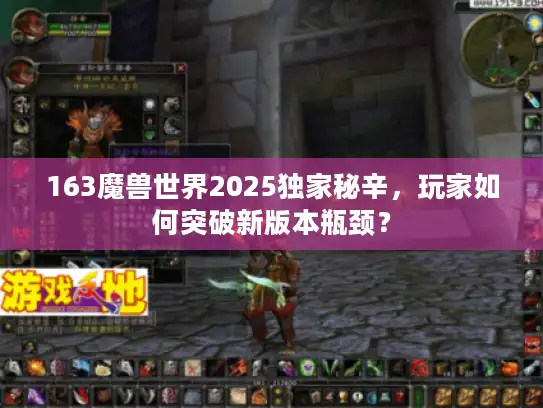 163魔兽世界2025独家秘辛，玩家如何突破新版本瓶颈？