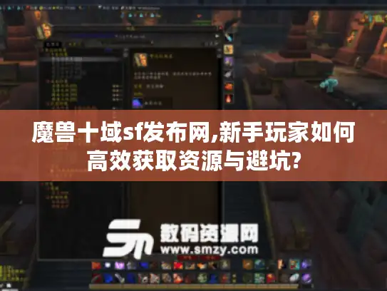 魔兽十域sf发布网,新手玩家如何高效获取资源与避坑?