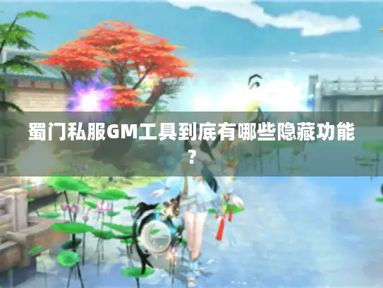 蜀门私服GM工具到底有哪些隐藏功能?