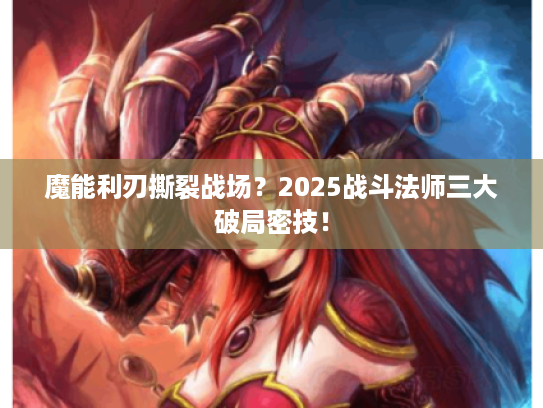 魔能利刃撕裂战场?2025战斗法师三大破局密技! 魔能利刃撕裂战场?2025战斗法师三大破局密技!