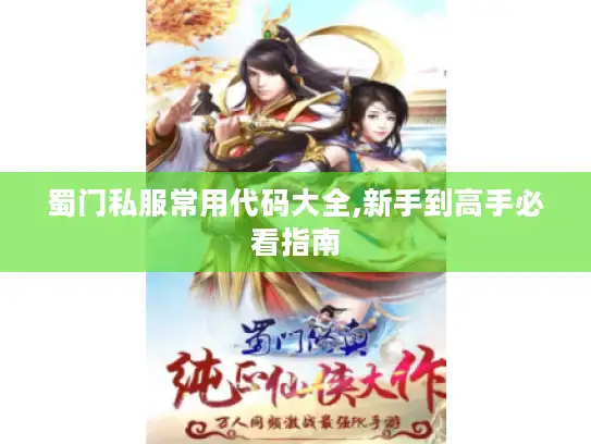 蜀门私服常用代码大全,新手到高手必看指南