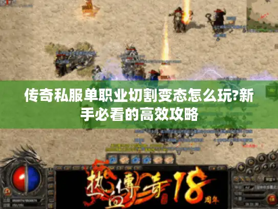 传奇私服单职业切割变态怎么玩?新手必看的高效攻略