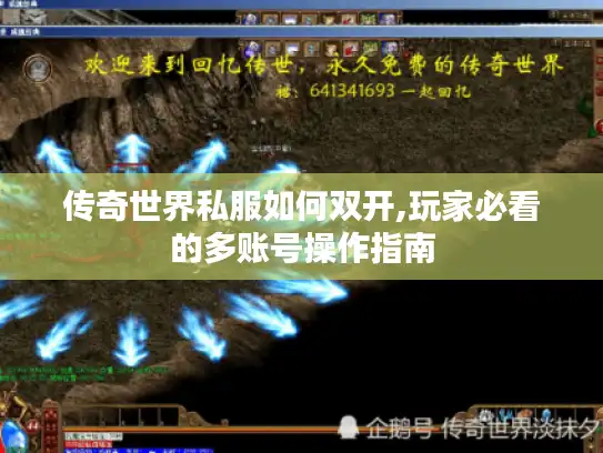 传奇世界私服如何双开,玩家必看的多账号操作指南