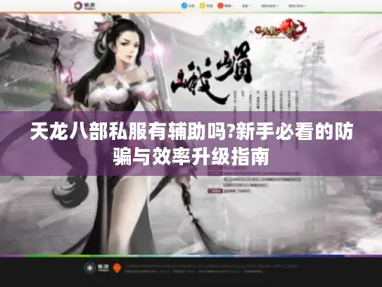 天龙八部私服有辅助吗?新手必看的防骗与效率升级指南