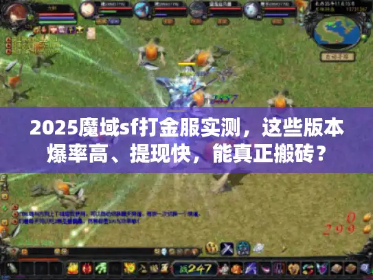 2025魔域sf打金服实测,这些版本爆率高、提现快,能真正搬砖? 2025魔域sf打金服实测,这些版本爆率高、提现快,能真正搬砖?