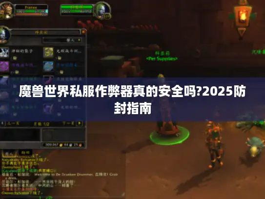 魔兽世界私服作弊器真的安全吗?2025防封指南 魔兽世界私服作弊器真的安全吗?2025防封指南