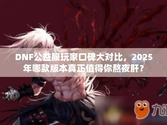 DNF公益服玩家口碑大对比，2025年哪款版本真正值得你熬夜肝？