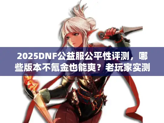 2025DNF公益服公平性评测，哪些版本不氪金也能爽？老玩家实测分享