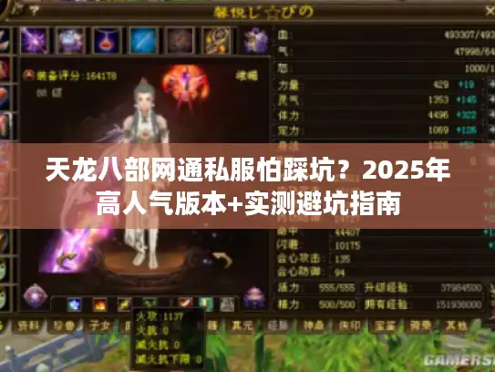 天龙八部网通私服怕踩坑?2025年高人气版本+实测避坑指南 天龙八部网通私服怕踩坑?2025年高人气版本+实测避坑指南