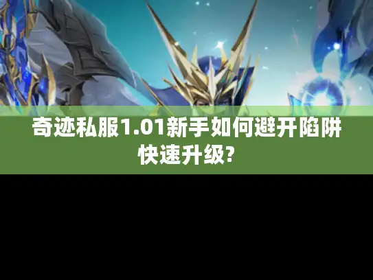 奇迹私服1.01新手如何避开陷阱快速升级?