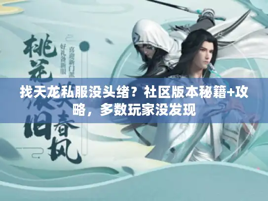 找天龙私服没头绪？社区版本秘籍+攻略，多数玩家没发现