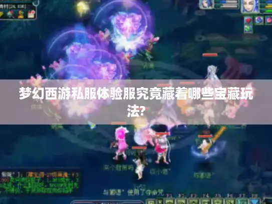 梦幻西游私服体验服究竟藏着哪些宝藏玩法?