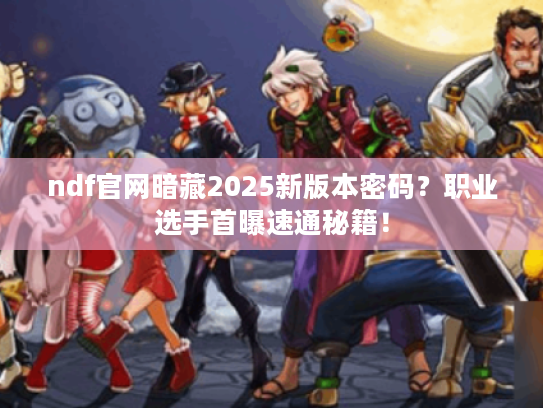 ndf官网暗藏2025新版本密码？职业选手首曝速通秘籍！