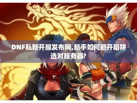 DNF私新开服发布网,新手如何避开陷阱选对服务器?