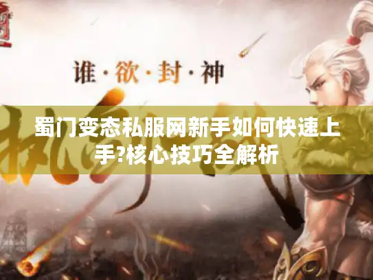 蜀门变态私服网新手如何快速上手?核心技巧全解析
