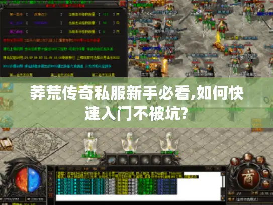 莽荒传奇私服新手必看,如何快速入门不被坑?