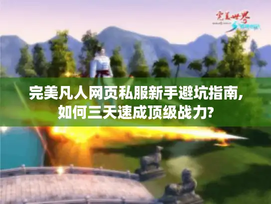 完美凡人网页私服新手避坑指南,如何三天速成顶级战力?
