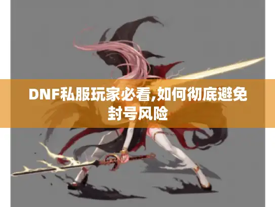 DNF私服玩家必看,如何彻底避免封号风险 DNF私服玩家必看,如何彻底避免封号风险