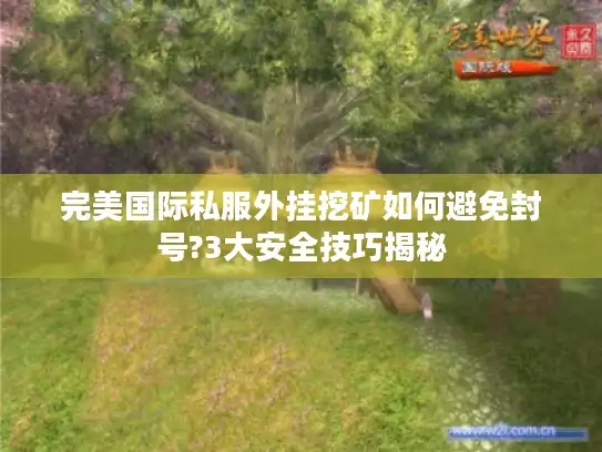 完美国际私服外挂挖矿如何避免封号?3大安全技巧揭秘