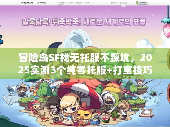 冒险岛SF找无托服不踩坑，2025实测3个纯零托服+打宝技巧