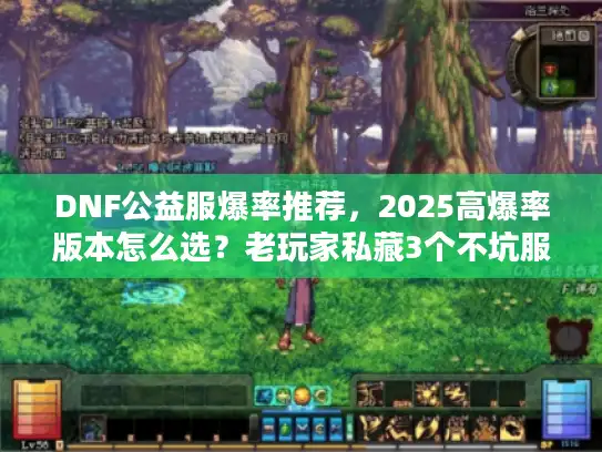 DNF公益服爆率推荐，2025高爆率版本怎么选？老玩家私藏3个不坑服实测！