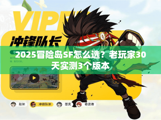 2025冒险岛SF怎么选？老玩家30天实测3个版本