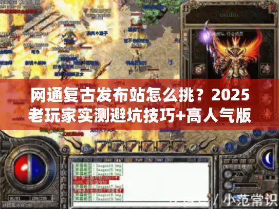 网通复古发布站怎么挑？2025老玩家实测避坑技巧+高人气版本推荐
