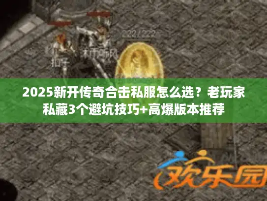 2025新开传奇合击私服怎么选？老玩家私藏3个避坑技巧+高爆版本推荐