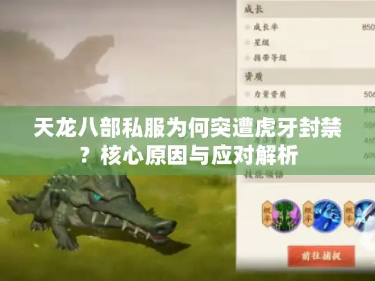 天龙八部私服为何突遭虎牙封禁？核心原因与应对解析