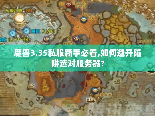 魔兽3.35私服新手必看,如何避开陷阱选对服务器?