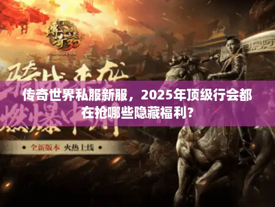 传奇世界私服新服,2025年顶级行会都在抢哪些隐藏福利? 传奇世界私服新服,2025年顶级行会都在抢哪些隐藏福利?