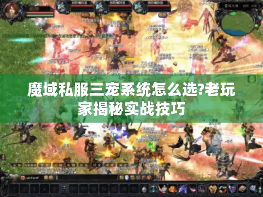 魔域私服三宠系统怎么选?老玩家揭秘实战技巧