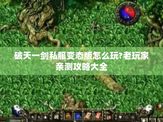 破天一剑私服变态版怎么玩?老玩家亲测攻略大全
