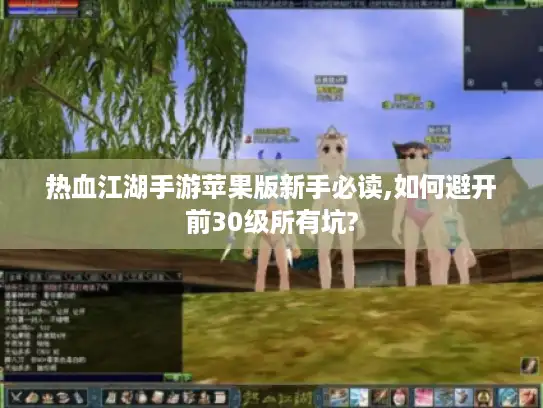 热血江湖手游苹果版新手必读,如何避开前30级所有坑?