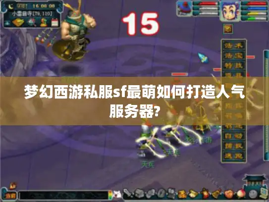 梦幻西游私服sf最萌如何打造人气服务器?