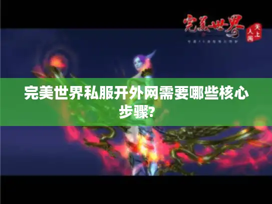 完美世界私服开外网需要哪些核心步骤?