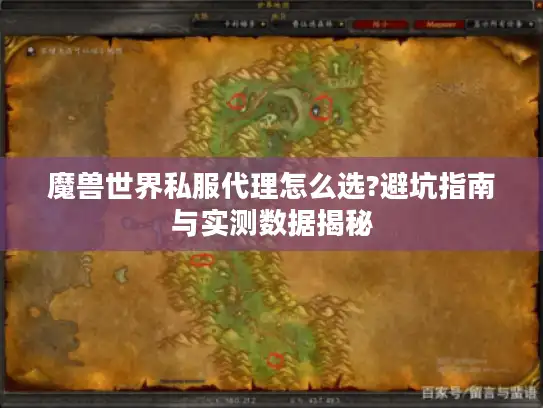 魔兽世界私服代理怎么选?避坑指南与实测数据揭秘