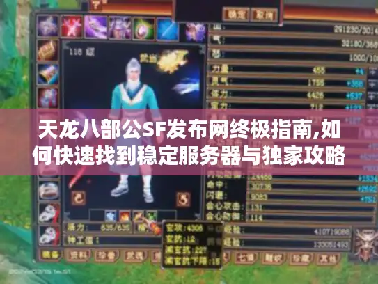 天龙八部公SF发布网终极指南,如何快速找到稳定服务器与独家攻略