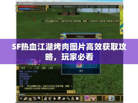 SF热血江湖烤肉图片高效获取攻略，玩家必看