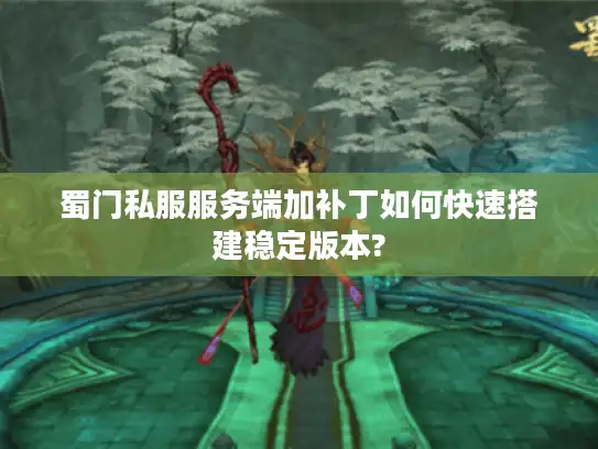 蜀门私服服务端加补丁如何快速搭建稳定版本?