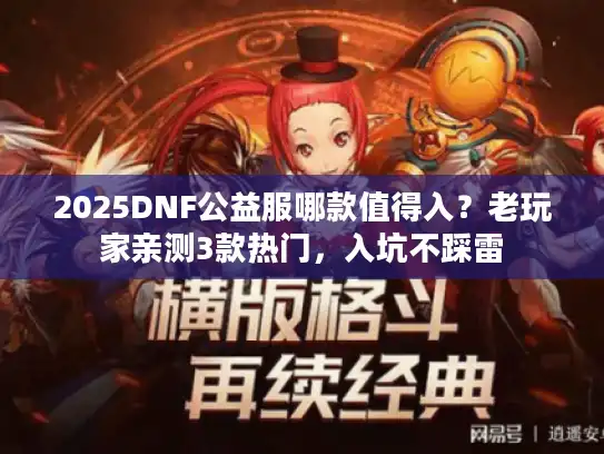 2025DNF公益服哪款值得入？老玩家亲测3款热门，入坑不踩雷