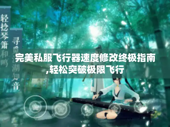 完美私服飞行器速度修改终极指南,轻松突破极限飞行