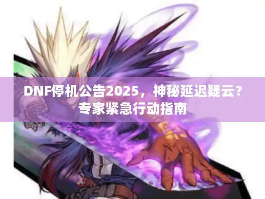 DNF停机公告2025，神秘延迟疑云？专家紧急行动指南