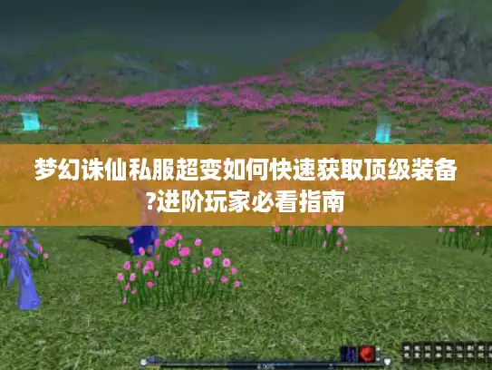 梦幻诛仙私服超变如何快速获取顶级装备?进阶玩家必看指南