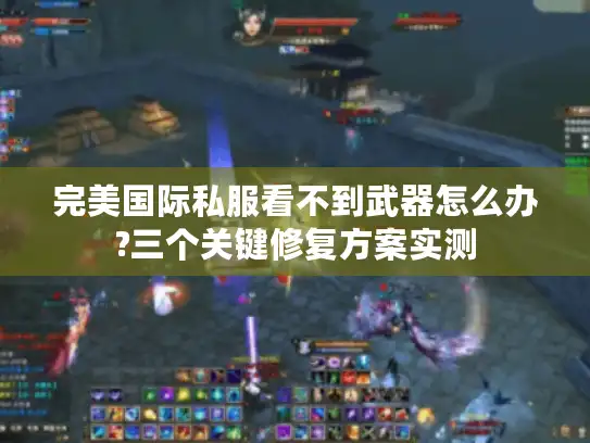 完美国际私服看不到武器怎么办?三个关键修复方案实测