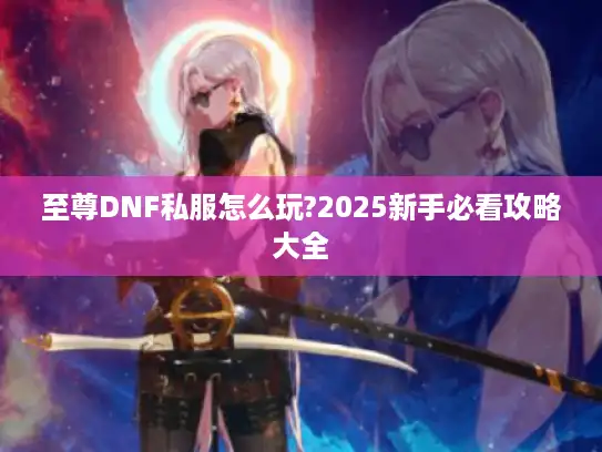 至尊DNF私服怎么玩?2025新手必看攻略大全
